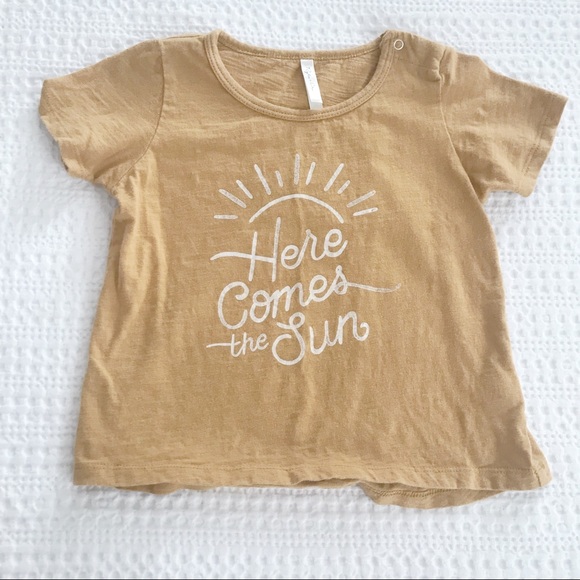 Rylee + Cru Other - Rylee + Cru Here Comes The Sun Tee Top 18/24 Month
